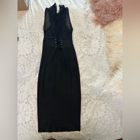 Sexy and classy black dress size medium - Picture 2 of 4